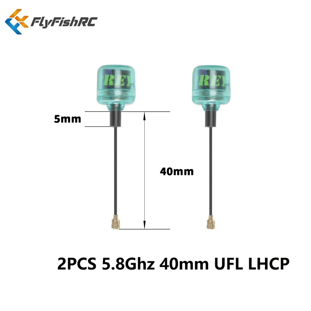 Jjrc Drone X12 - 2 قطعة FlyFishRC Osprey 5.8Ghz 40