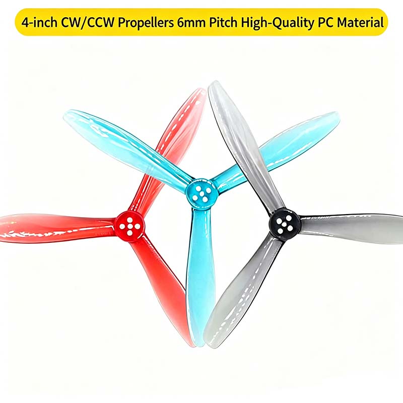 Drone Racing Propeller - مروحة TMOTOR T4944 رباعية الشفرات مقاس