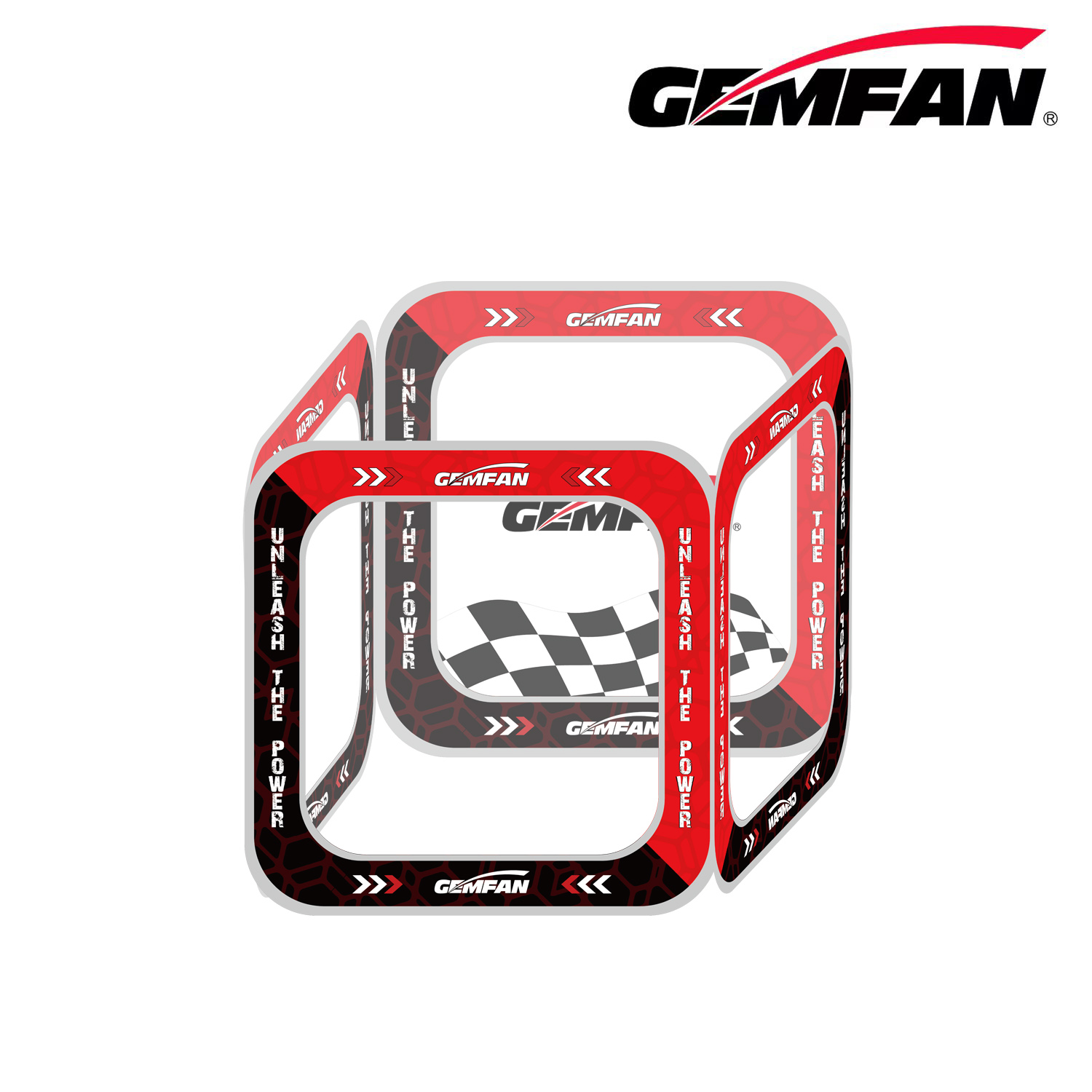 Drone Racing Gate - Gemfan AC-SM-6 FPV Racing Drone عاكس