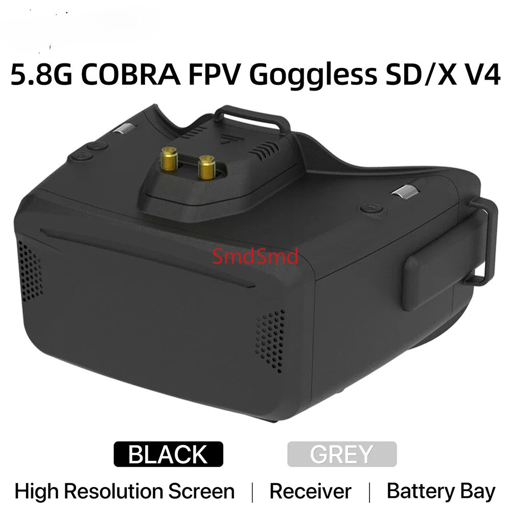 Drone Racing Goggles - نظارات فيديو FPV طراز Cobra SD