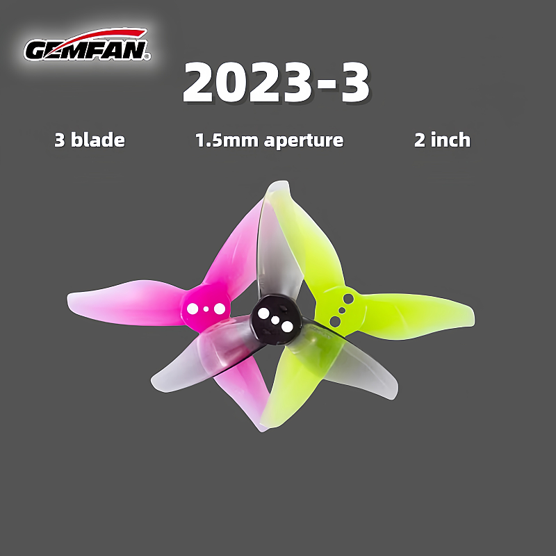 Gemfan 2023 مروحة ثلاثية شفرات - مراجعة Drone Racing Gate وسعره