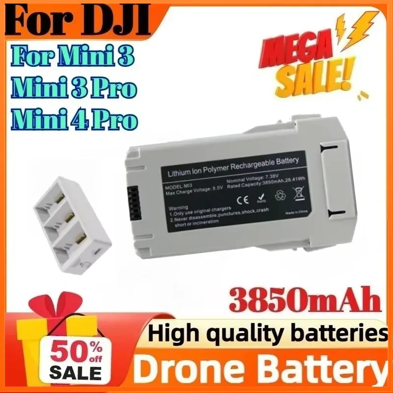 بطارية طائرة بدون طيار بسعة 38 - مراجعة Dji Drone Mini 3 وسعره