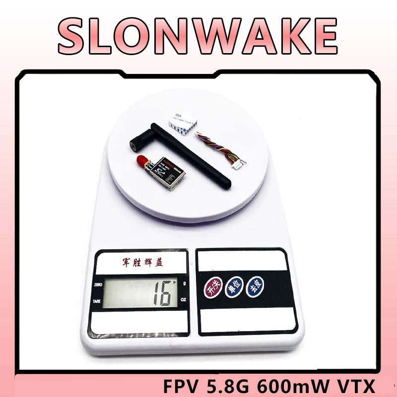 جهاز إرسال SLONWAKE 5.8G TS582 - مراجعة Drone Racing Transmitter وسعره