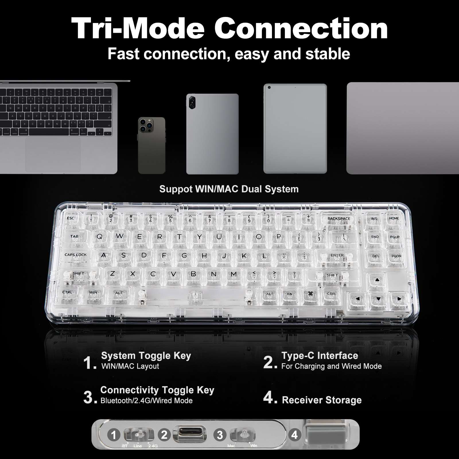 YUNZII X71 أبيض 68% تخطيط لاسل - مراجعة Holy Stone Drone Hs175 وسعره