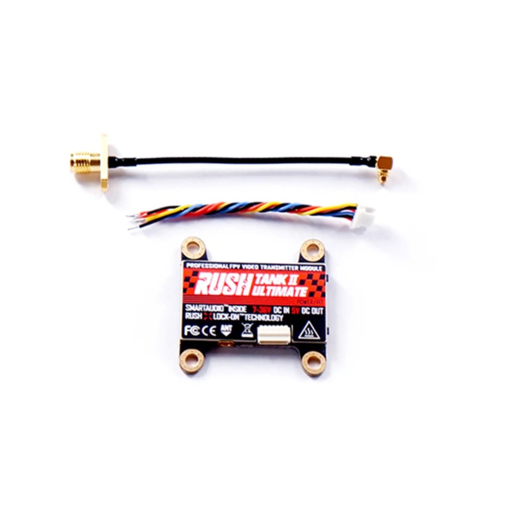 جهاز إرسال الفيديو RUSH TANK U - مراجعة Drone Racing Transmitter وسعره