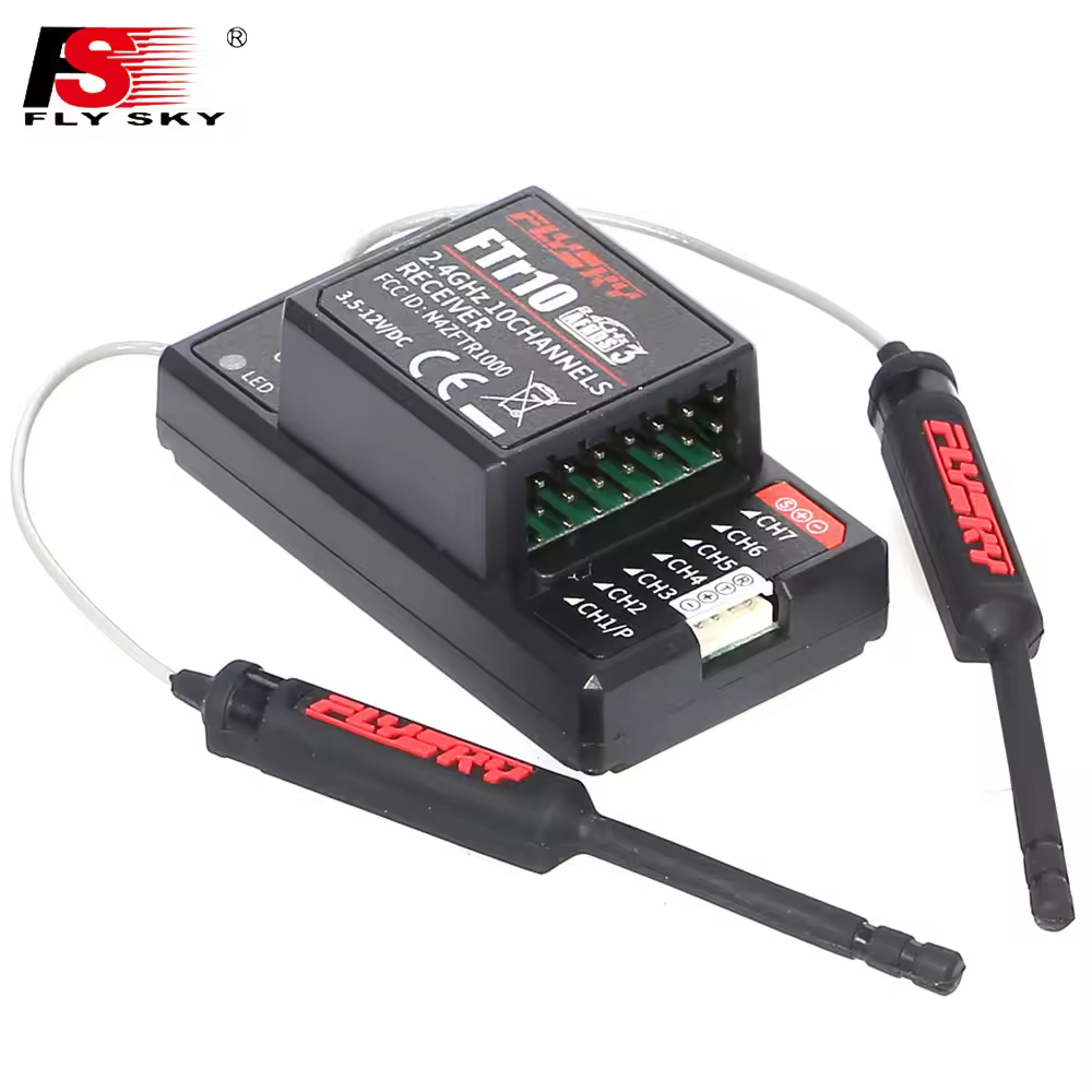 جهاز استقبال FlySky FTr10 FTr1 - مراجعة Drone Racing Receiver وسعره